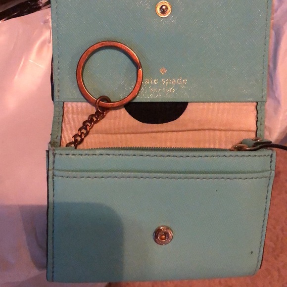 🌹Kate Spade snap fold-over flap ID and zip pocket - Picture 2 of 12